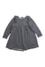 A Navy Long Sleeve Dresses from Petit Bateau in size 2T for girl. (Front View)