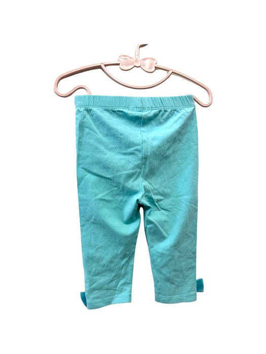 A Teal Leggings from Mides in size 2T for girl. (Back View)