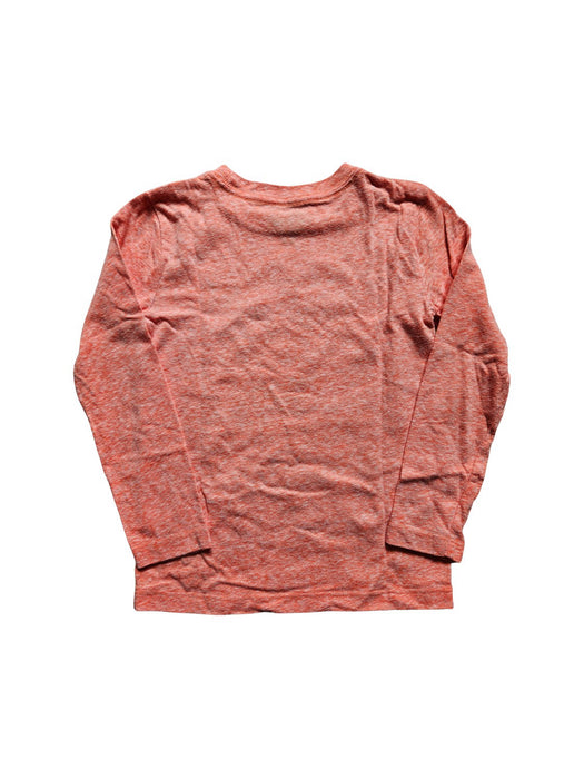 A Peach Long Sleeve Shirts from Crewcuts in size 4T for boy. (Back View)