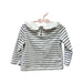A White Long Sleeve Shirts from Balabala in size 2T for girl. (Back View)