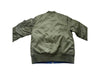 A Green Lightweight Jackets from fingercroxx in size 12Y for boy. (Back View)