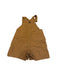 A Brown Overall Shorts from Carhartt in size 6-12M for neutral. (Back View)