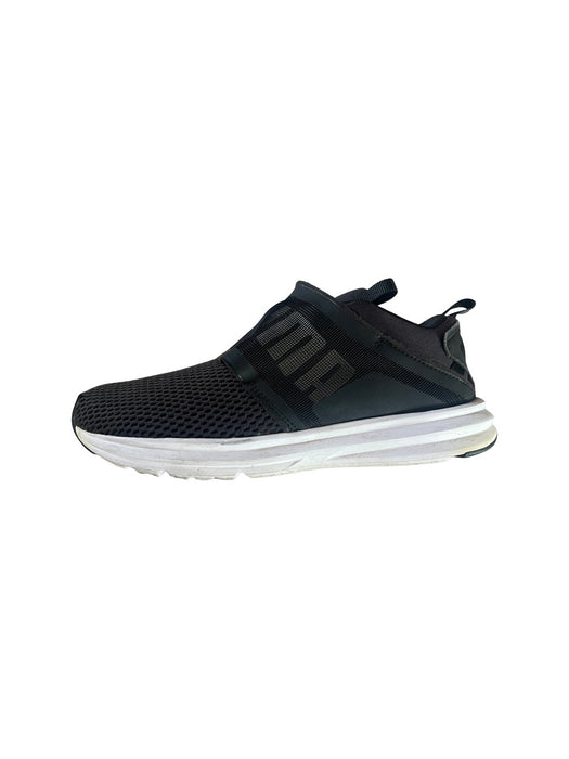 A Black Sneakers from Puma in size 12Y for neutral. (Back View)