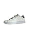 A White Sneakers from Adidas in size 6T for neutral. (Back View)