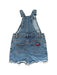 A Blue Overall Dresses from Seed in size 4T for girl. (Back View)