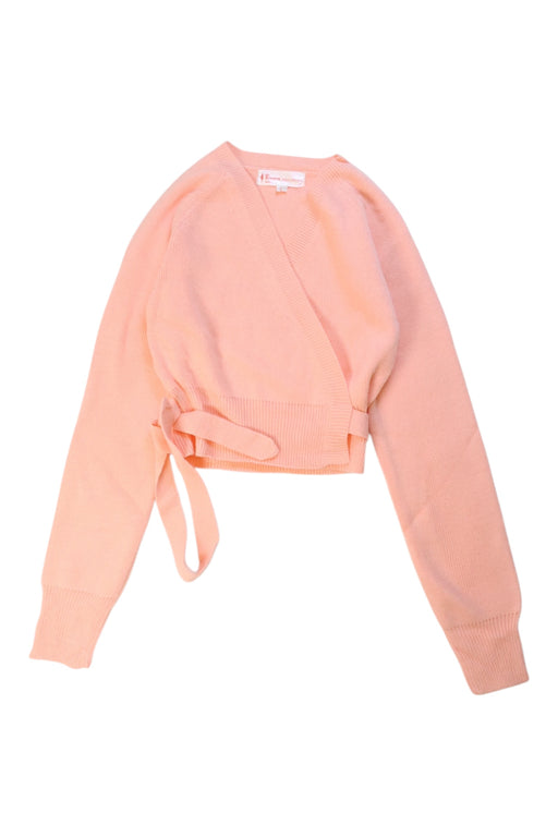 A Peach Cardigans from Fonteyn in size 9Y for girl. (Front View)