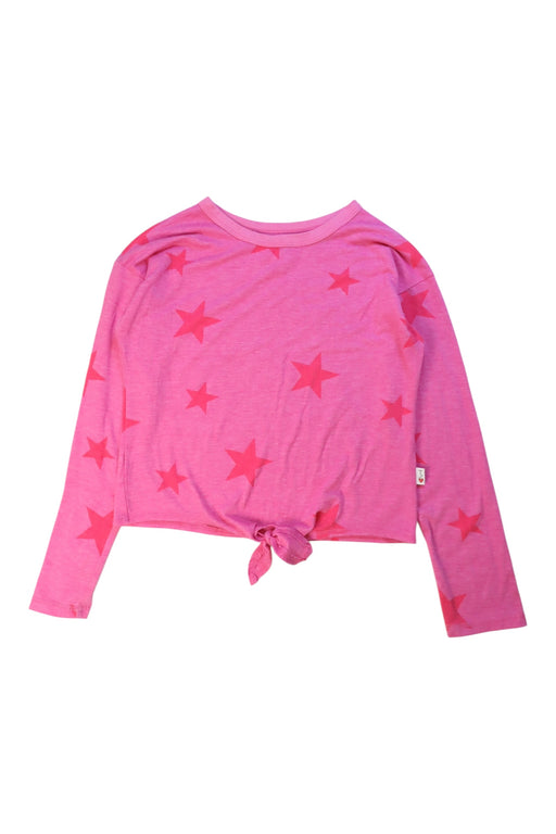 A Pink Long Sleeve Tops from T2Love in size 10Y for girl. (Front View)