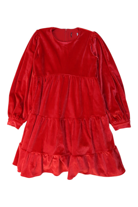 A Red Long Sleeve Dresses from Bardot Junior in size 7Y for girl. (Front View)