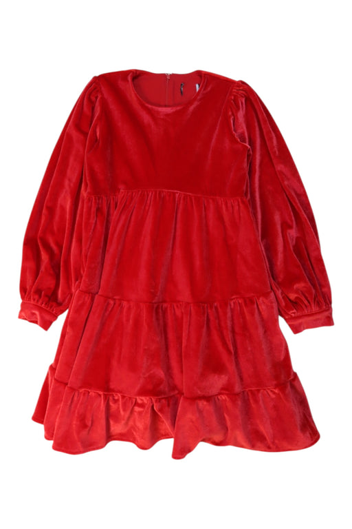 A Red Long Sleeve Dresses from Bardot Junior in size 7Y for girl. (Front View)