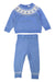 A Blue Pants Sets from Jojo Maman Bébé in size 12-18M for neutral. (Front View)