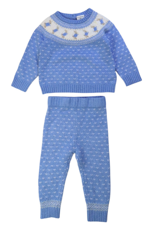A Blue Pants Sets from Jojo Maman Bébé in size 12-18M for neutral. (Front View)