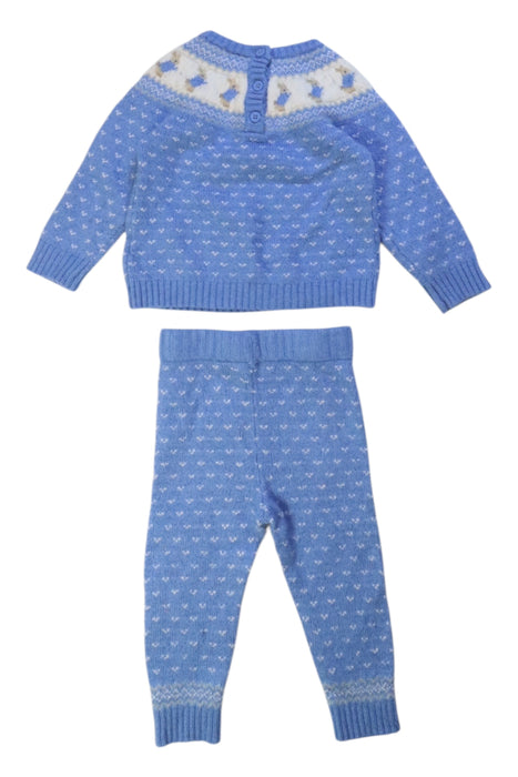 A Blue Pants Sets from Jojo Maman Bébé in size 12-18M for neutral. (Back View)