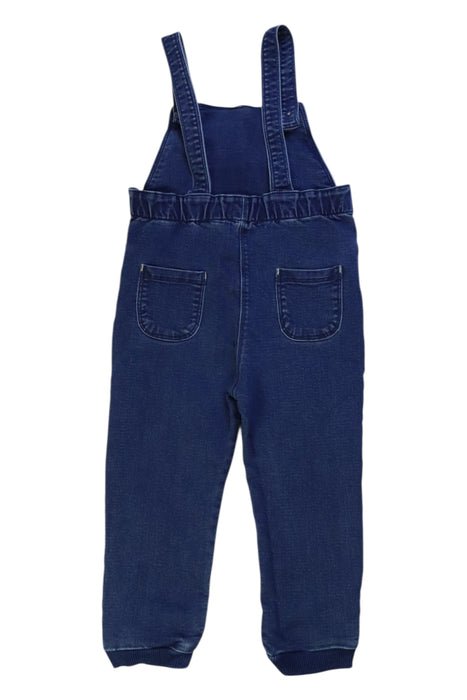 A Blue Long Overalls from Boboli in size 12-18M for neutral. (Back View)