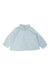 A Blue Long Sleeve Shirts from Bonpoint in size 6-12M for boy. (Front View)