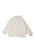 A White Long Sleeve Shirts from Wedoble in size 12-18M for boy. (Back View)