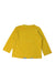 A Yellow Long Sleeve Tops from Mayoral in size 12-18M for boy. (Back View)