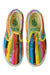 A Multicolour Slip Ons from Vans in size 6T for girl. (Back View)