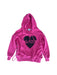 A Pink Hooded Sweatshirts from Seed in size 8Y for girl. (Front View)
