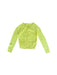 A Yellow Cardigans from Jacadi in size 8Y for girl. (Front View)