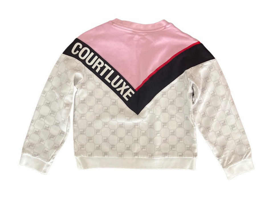 A Pink Crewneck Sweatshirts from Fila in size 12Y for neutral. (Back View)