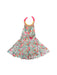 A Multicolour Sleeveless Dresses from Monsoon in size 9Y for girl. (Back View)