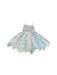 A Purple Sleeveless Dresses from Monsoon in size 9Y for girl. (Back View)