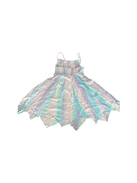 A Purple Sleeveless Dresses from Monsoon in size 9Y for girl. (Back View)