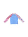A Pink Rash Guards from Barrel in size 7Y for girl. (Back View)