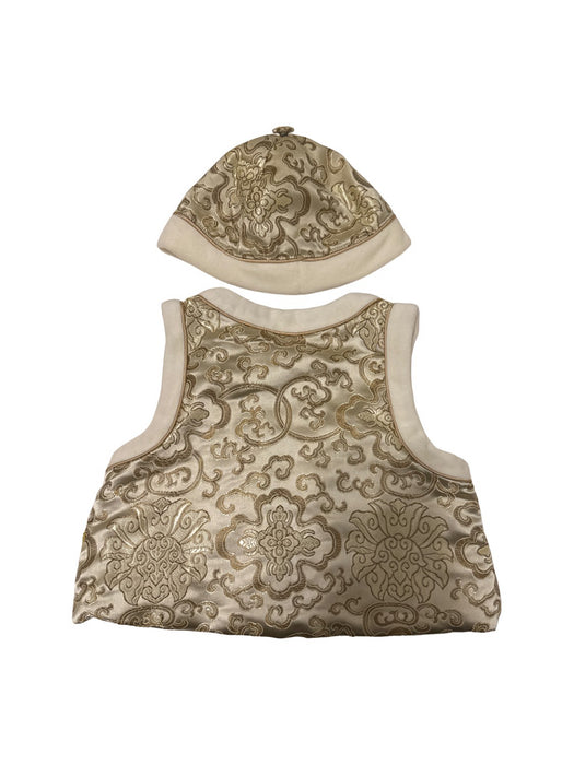 A Gold Hats Beanies & Caps from Mides in size 12-18M for neutral. (Back View)
