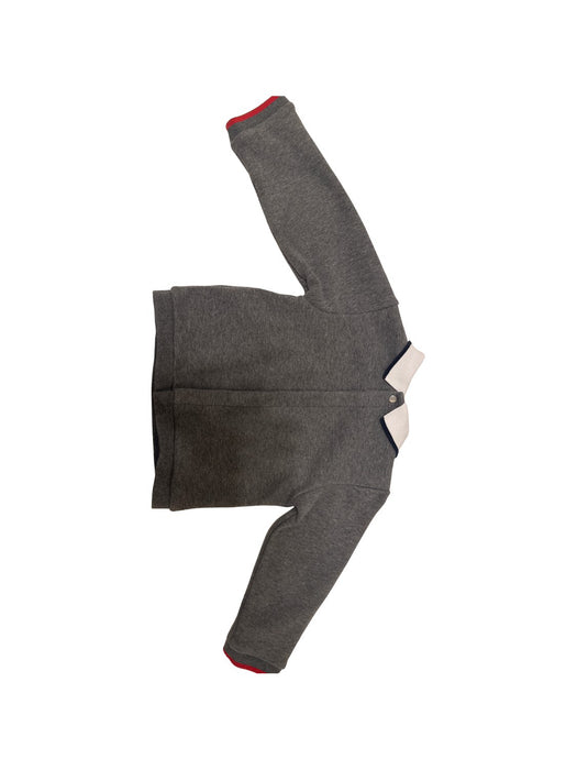 A Grey Knit Sweaters from Jacadi in size 2T for boy. (Back View)