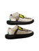 A White Sandals from Adidas in size 18-24M for boy. (Back View)