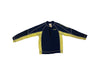 A Navy Rash Guards from Minnex in size 2T for boy. (Front View)