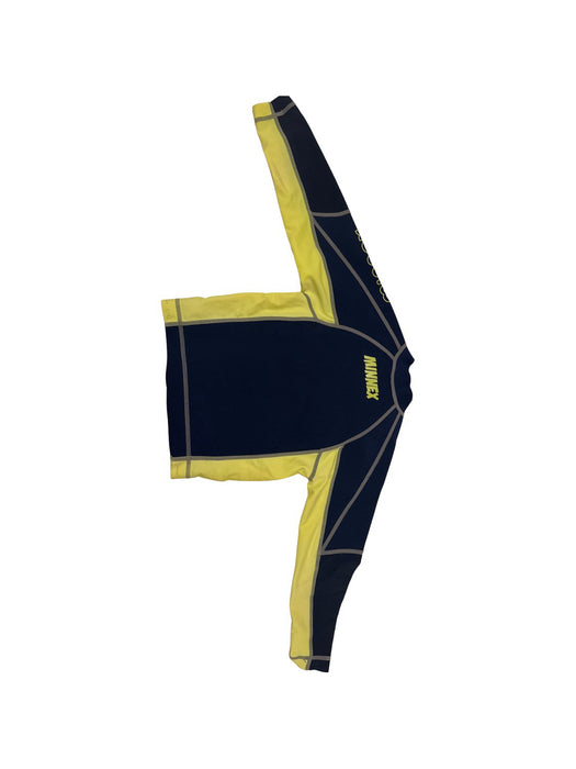 A Navy Rash Guards from Minnex in size 2T for boy. (Back View)