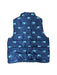 A Navy Outerwear Vests from Seed in size 2T for boy. (Back View)