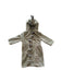 A Brown Bathrobes from Mothercare in size 3T for neutral. (Back View)