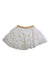 A White Tulle Skirts from Petit Bateau in size 3T for girl. (Back View)