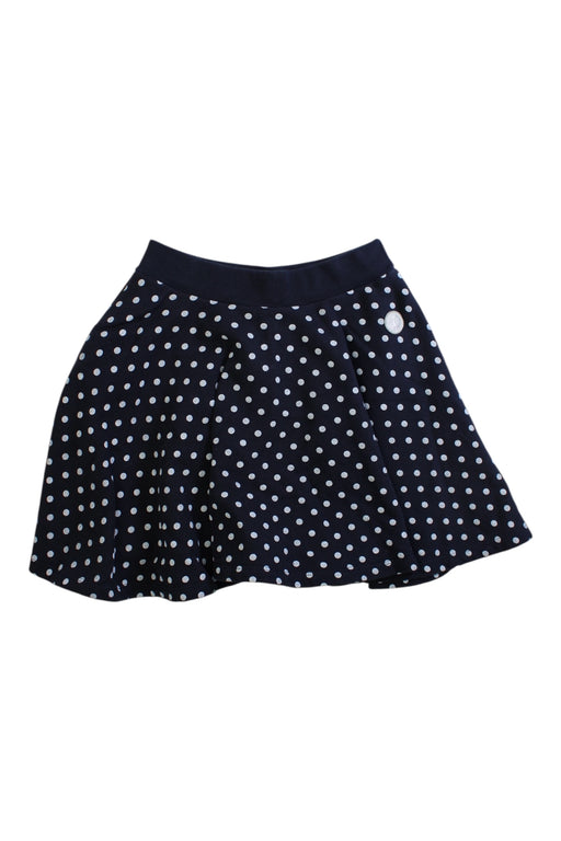 A Navy Short Skirts from Petit Bateau in size 8Y for girl. (Front View)