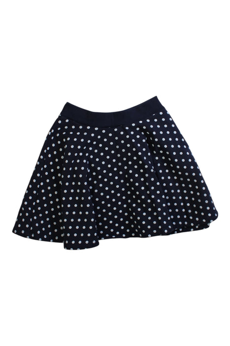 A Navy Short Skirts from Petit Bateau in size 8Y for girl. (Back View)