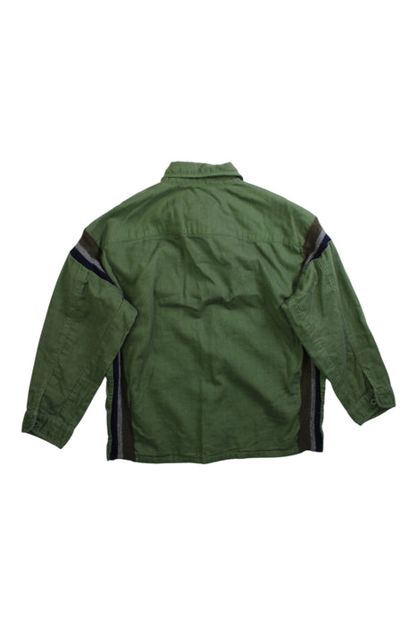 A Green Long Sleeve Shirts from jnby by JNBY in size 6T for boy. (Back View)