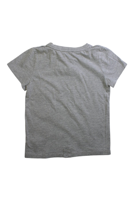 A Grey Short Sleeve Tops from Bardot Junior in size 6T for boy. (Back View)