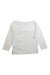 A White Long Sleeve T Shirts from Petit Bateau in size 4T for boy. (Back View)
