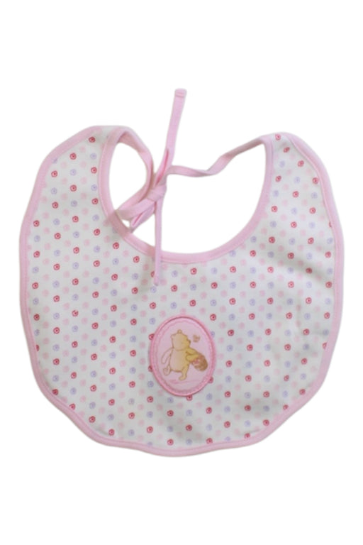 A Pink Bibs from Les Enphants in size O/S for girl. (Front View)