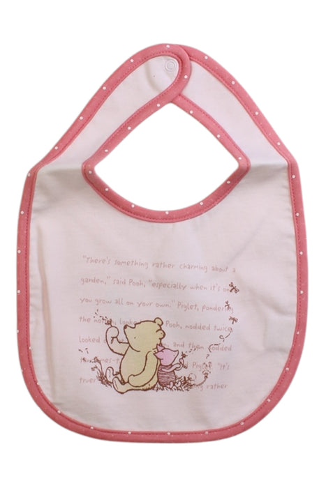 A Pink Bibs from Les Enphants in size O/S for girl. (Front View)