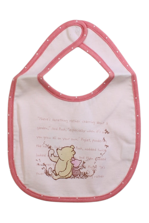 A Pink Bibs from Les Enphants in size O/S for girl. (Front View)