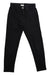 A Black Leggings from Crewcuts in size 7Y for girl. (Front View)