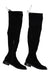 A Black Booties from Staccato in size 9Y for women. (Back View)