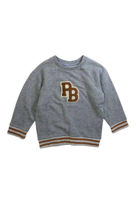 A Grey Crewneck Sweatshirts from Jacadi in size 4T for boy. (Front View)