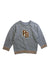 A Grey Crewneck Sweatshirts from Jacadi in size 4T for boy. (Front View)