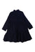 A Navy Long Sleeve Dresses from Bonpoint in size 8Y for girl. (Back View)