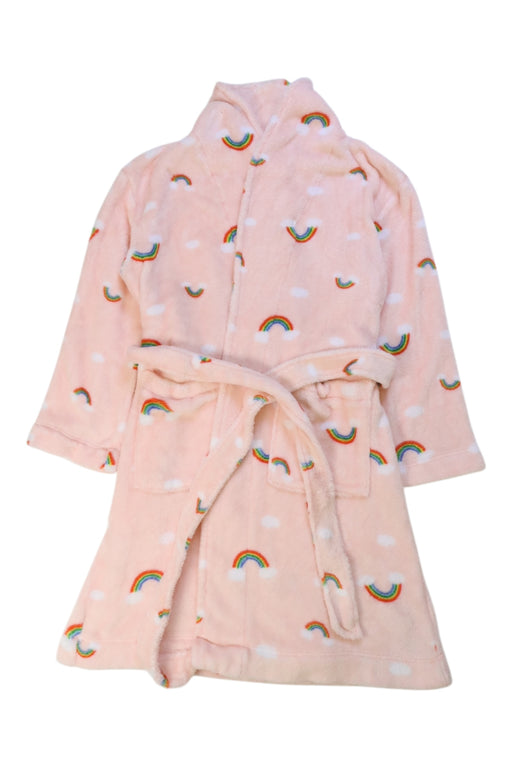 A Pink Bathrobes from Crewcuts in size 7Y for girl. (Front View)